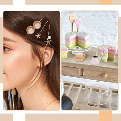 Кабошоны из непрозрачной смолы&nbsp;CRES-TA0001-63