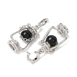 Natürlichen Obsidian Anhänger&nbsp;GG-CBA0251-04P-07