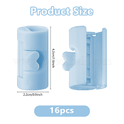 Pinzas para sábanas de plástico abs&nbsp;AJEW-WH0886-53A