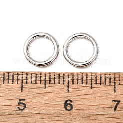 Messing geschlossen Ringe springen&nbsp;KK-CBA75F9-01