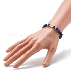 Bracciali tratto di pietra misti naturali&nbsp;BJEW-JB06567