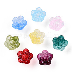 Градиентные бусины лэмпворк ручной работы LAMP-CJC0008-22