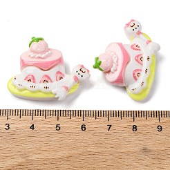 Cabochons en résine opaque thème chat&nbsp;CRES-Z010-01B