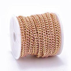 Catenelle in ottone bicolore fatte a mano&nbsp;CHC-I035-01G-03