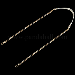 Цепочки для кошельков из искусственной кожи и сплава&nbsp;FIND-WH20033-034A-LG