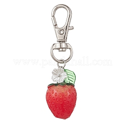 Подвесные украшения из фруктовой смолы и акрила HJEW-JM04520