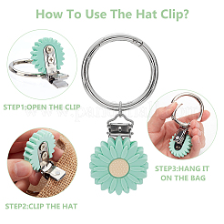 Silikon-Hutclip für unterwegs&nbsp;HJEW-AB00576-02