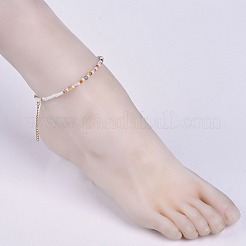 Millefiori стеклянные браслеты AJEW-AN00272