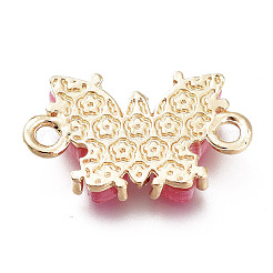 Латунные соединители с прозрачным кубическим цирконием&nbsp;ZIRC-I047-04