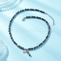 Ожерелья из бамбуковых бусин&nbsp;NJEW-JN05725-01