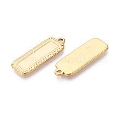 Cabochon-Fassungen für Anhänger aus Edelstahl 304&nbsp;STAS-N108-65G
