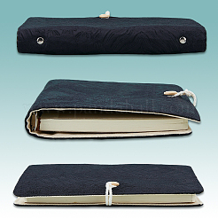 1 шт. обложка для книги из хлопка и льна&nbsp;AJEW-FH0006-82A