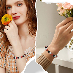 3 цвет непрозрачных акриловых бусин&nbsp;MACR-SP0001-94C