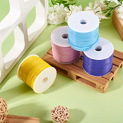 40м шнур из искусственной кожи 4 цветов&nbsp;AJEW-TA0002-29C