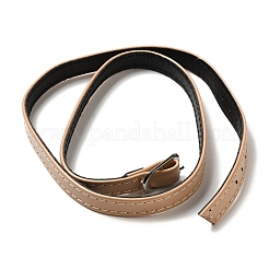 4 пара двухцветных шнурков из искусственной кожи AJEW-DR0001-45