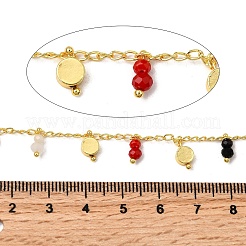 Латунные плоские круглозвенные цепи CHC-H114-07G-10