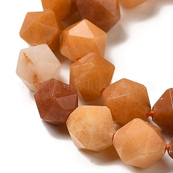 Натуральный красный авантюрин бисер нитей G-K382-A19-03