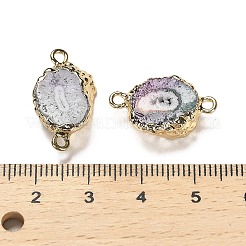 Подвески-коннекторы из самородков друзского агата&nbsp;G-F763-01KCG