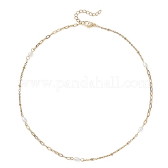 Colliers pour femmes en perles naturelles&nbsp;NJEW-JN05823-02