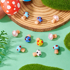 10шт ручной работы сглаз бусины лэмпворк&nbsp;LAMP-TA0001-95A