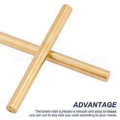 2шт односторонняя гравировальная восковая печать латунный штамп&nbsp;AJEW-OC0005-40E