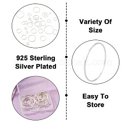 52шт 10 стильных латунных соединительных кольца&nbsp;KK-YS0001-07