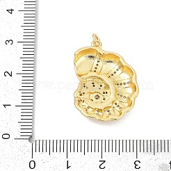 Латунные микро проложить кубического циркония подвески&nbsp;KK-H203-07G