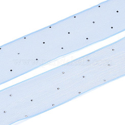 Einseitig bedrucktes Satinband aus Polyester und Acryl&nbsp;SRIB-T009-06E