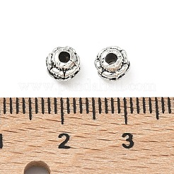 Тибетский стиль цветка сплава разделительные бусины&nbsp;X-TIBEB-O004-74