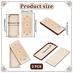 Outil de stockage de bois de fleur&nbsp;AJEW-WH0348-361