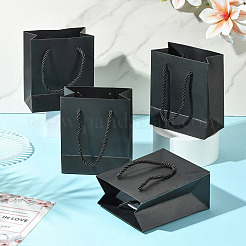 6 rechteckige Geschenktüten aus Papier mit Bandgriffen&nbsp;ABAG-TA0001-65A