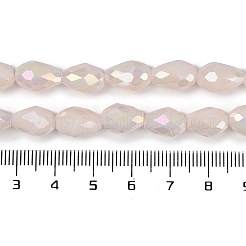 Fili di perle di vetro elettrolitico opaco tinta unita&nbsp;EGLA-N013-P4mm-B08