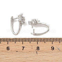 Латунные держатели кулонов KK277-01