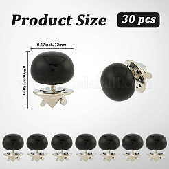 30 шт. броши из искусственного жемчуга ABS&nbsp;JEWB-GF0011-53B