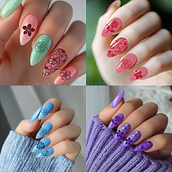 Modelli per nail art fai da te in acciaio inossidabile&nbsp;MRMJ-WH0092-077