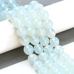 Chapelets de perles d'opalite&nbsp;X-G-G687-31-8mm