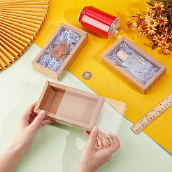 Прямоугольные ящики из крафт-бумаги&nbsp;CON-WH0089-119C