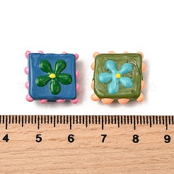 Эмалевые бусины ручной работы в технике лэмпворк&nbsp;LAMP-S079-08