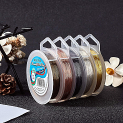 Круглая медная проволока для изготовления ювелирных изделий&nbsp;CWIR-BC0004-0.25mm-04