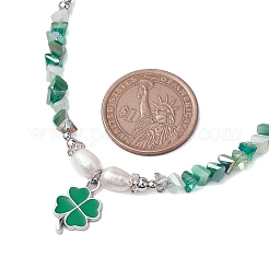 Женские ожерелья из стекла NJEW-TA00158