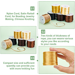 12 рулон нейлонового шнура 12 стилей NWIR-HY0001-02B