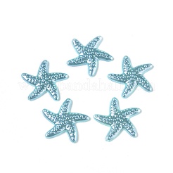 Cabochons aus Kunstharzperlen&nbsp;RESI-WH0008-16G