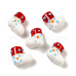 Нити бугорчатых бусин ручной работы в технике лэмпворк LAMP-U001-01E-1