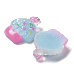 Полупрозрачная смола декодирует кабошоны CRES-D018-03B