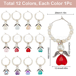 Стеклянные бокалы из стекла AJEW-SC00004