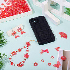 182шт 100г прозрачные акриловые бусины&nbsp;OACR-TA0003-66D