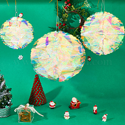 3 шт. 3 стиля пластиковых круглых подвесных украшений&nbsp;DIY-GF0011-71