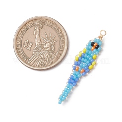 5шт подвески из стеклянного бисера&nbsp;PALLOY-MZ01239