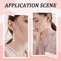 500шт прозрачные акриловые колпачки для бусин TACR-SP0001-06