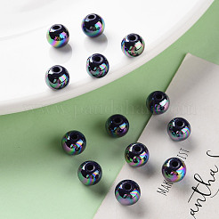 Непрозрачные акриловые бусины MACR-S370-D8mm-A19